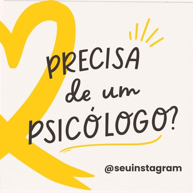 Preciso de um psicólogo